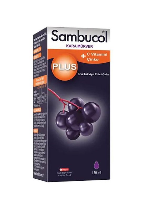Sambucol Plus Vitamin C Zinc 120 ML ECZARAFI SAĞLIK